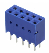 87606-305LF Connector Receptacle 10 Position 2.54mm Through Hole Gold, RoHs : Compliant