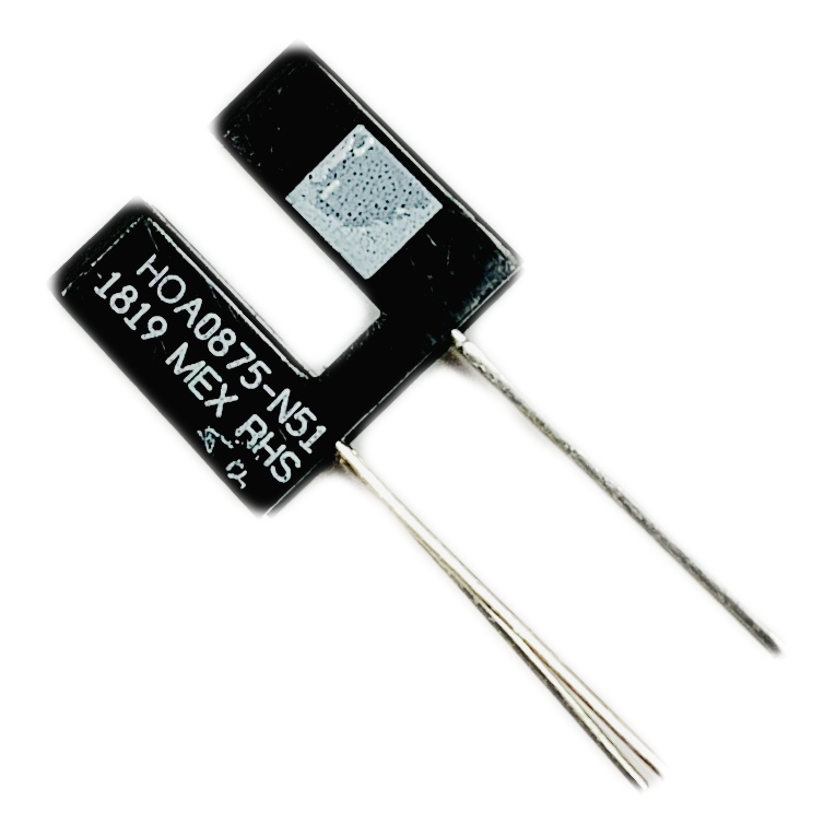 HOA0875-N51  Photointerrupter Transmissive 3.18mm Phototransistor 4-Pin