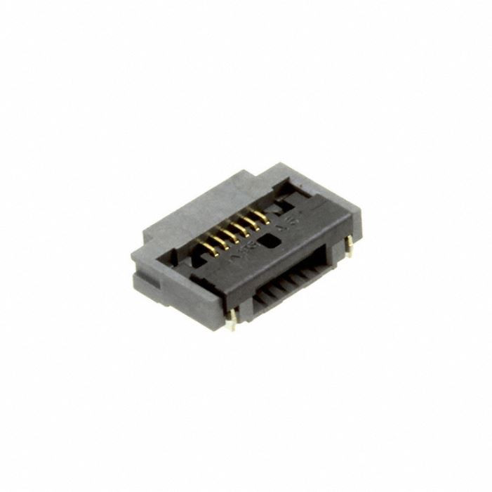 Pack of 5 FH52-6S-0.5SH Connector 6 Position FFC, FPC Contacts, Bottom 0.020" (0.50mm) Surface Mount, Right Angle : Cut Tape