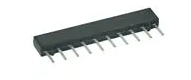 MSP10C012K70GDA Resistor Networks & Arrays 10pin 2.7Kohms 2% Bussed, MSP10C-01 2.7K 2% D03
