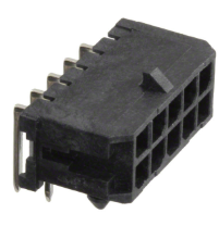 43045-1000 Connector Header Through Hole, Right Angle 10 position 3MM