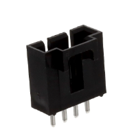 Pack of 5 CDR-04-TS Connector Header Through Hole 4 position 0.100" (2.54mm), RoHs , Bulk