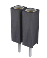 Pack of 5 801-87-002-10-001101 Connector Socket 2POS 0.1 Gold PCB, RoHs , Bulk