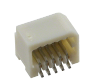 Pack of 4 0533091070 Connector Header 10POS R/A SMD Tin, RoHs , Cut Tape