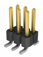Pack of 3 TSM-103-01-L-DV Conn Hdr 6POS 2.54MM SMD, RoHs , Bulk