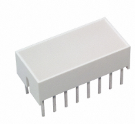 HLMP-2685 LED Circuit Board Indicator LT BAR 8.89X19.05MM SGL HER