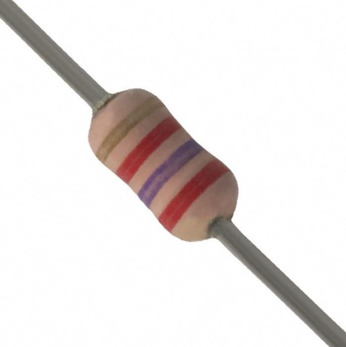 Pack of 10   ERD-S2TJ272V   Resistor Axial 2.7k Ohms ±5% 0.25W, 1/4W Through Hole Carbon Film : RoHS