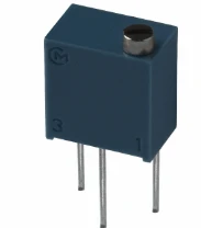 Pack of 4 PV37W103C01B00 Trimmer Resistors - Through Hole 10Kohms Sealed 6mm Square 12turn, RoHs