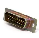 M24308/24-8F Conn D-Sub Plug 15Pos Vert SLDR, RoHs