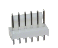 Connector Header Unshrouded 6 POS 3.96mm Solder ST Thru-Hole