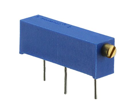 3006P-1-104LF Trimmer 100 kOhms 0.75W, 3/4W PC Pins Through Hole Potentiometer Cermet 15.0 Turn Side Adjustment