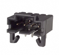 103673-3 Connector Header Through Hole, Right Angle 4 position 0.100" (2.54mm)