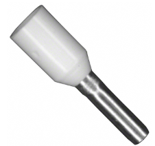 Pack of 10 1162075 Connector Ferrule Type White Wire 20-22AWG
