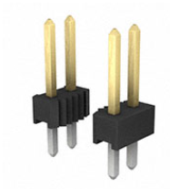 Pack of 2 7-146256-0 Connector Header Through Hole 40 position 0.100" (2.54mm), RoHs