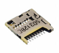 Pack of 4 5033981892 Connector microSD Card SMD, RoHs