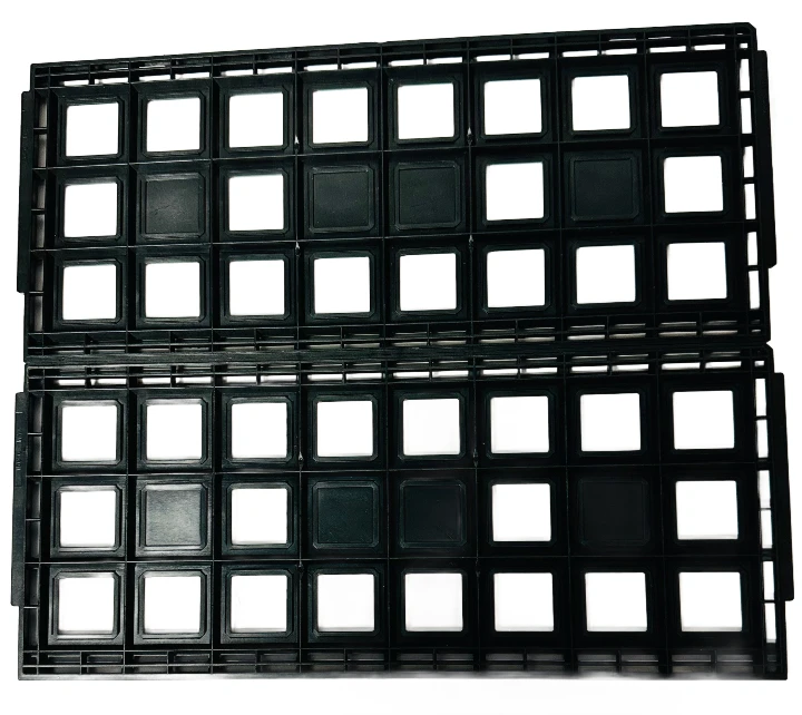 2 Trays 2828-LH Black CPU trays 160c Max WP2828-LH