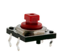 Pack of 4 TL6300AF260QP Tactile Switch SPST-NO 0.05A 12V, RoHs