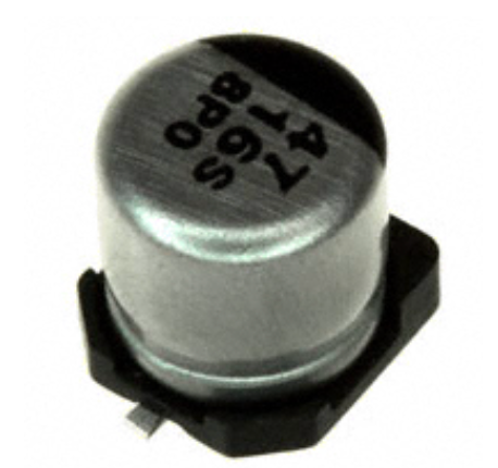 Pack of 10 ECEV1CA470WR Aluminum Electrolytic Capacitors Radial 47 µF 16 V, Can - SMD 1000 Hrs @ 85°C