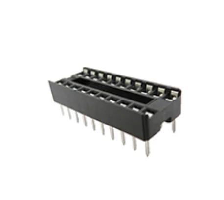 Pack of 10 ICS-320-T IC 20 (2 x 10) Pos DIP, 0.3" (7.62mm) Row Spacing Socket Tin Through Hole
