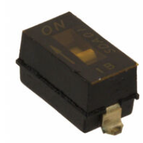 SDA01H0SBR Dip Switch SPST 1 Position Surface Mount Slide (Standard) Actuator 25mA 24VDC, RoHs