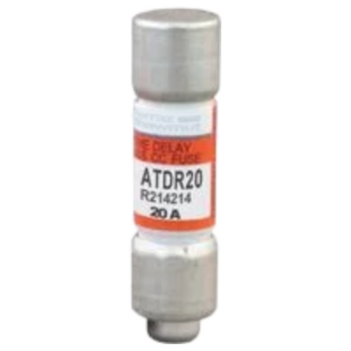 ATDR20 Fuse Cartridge 20A 600 VAC 300 VDC, Requires Holder