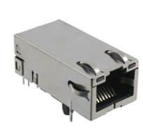 L826-1X1T-23-F Connector 1 Port RJ45 Through Hole 10/100/1000 Base-T, AutoMDIX