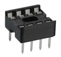 390261-2 Connector IC Dip Socket 8 Position Tin-Lead