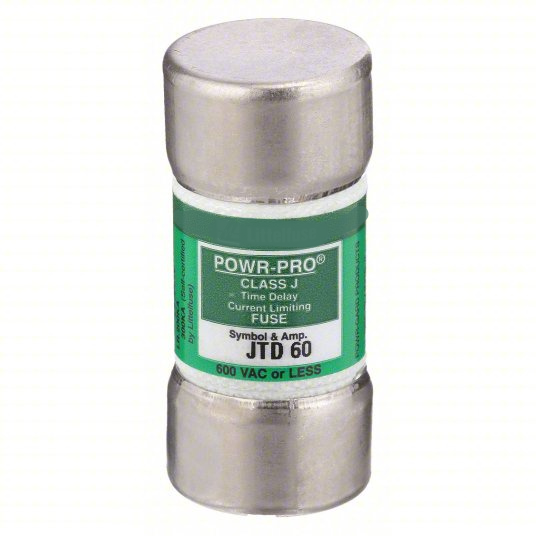 JTD060 Fuse 60 A, 600V AC, 2-3/8 in L x 1-1/16 in dia Fuse Size, Cylindrical Body