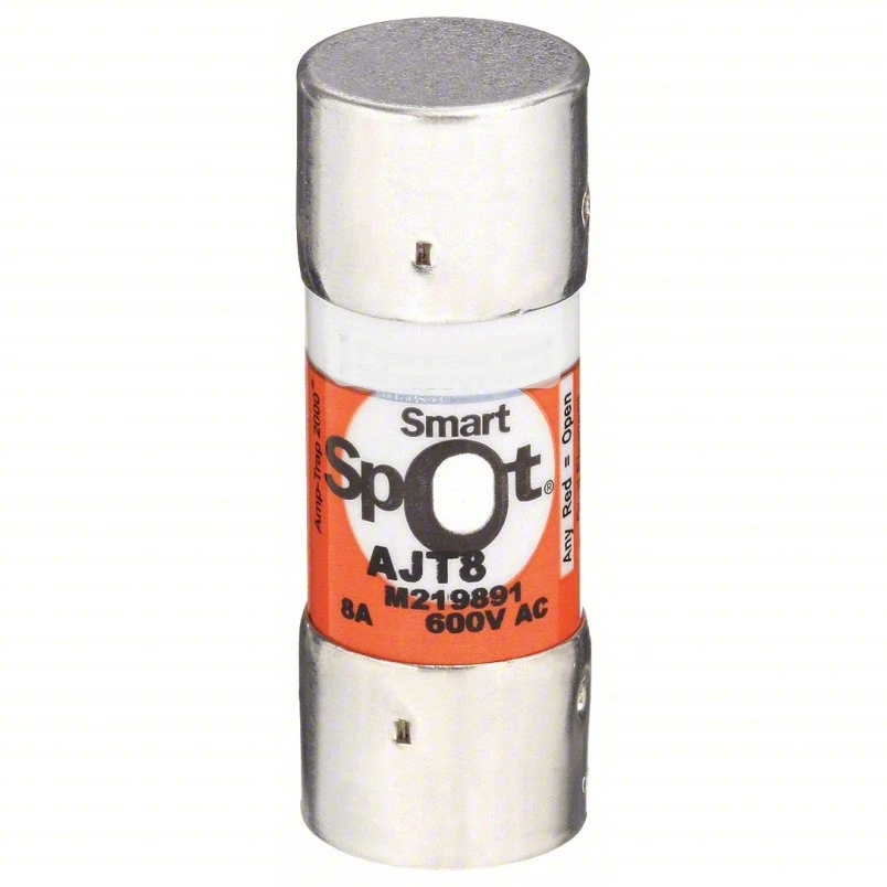 AJT8 Fuse 8A 600 VAC 400 VDC Fuse Cartridge Requires Holder