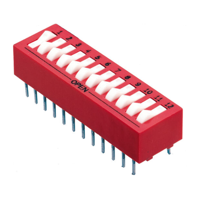 76SB08ST Switch Dip SPST 0.15A 30V
