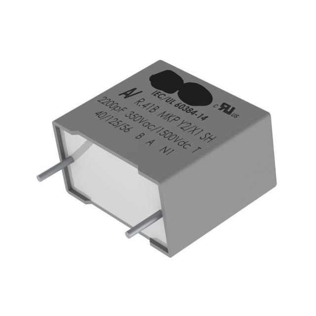 Pack of 2 R41BW410050T0K Film Capacitor 1UF 10% 1.5KVDC Radial, RoHs