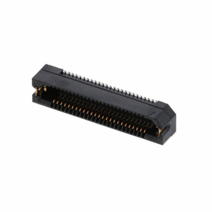 Pack of 2 ERF8-025-05.0-L-DV-L-K-TR Connector Socket 50 Position Surface Mount Gold, RoHs