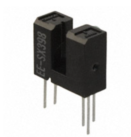 EE-SX398 Optical Sensor Through-Beam 0.118" (3mm) PCB Mount