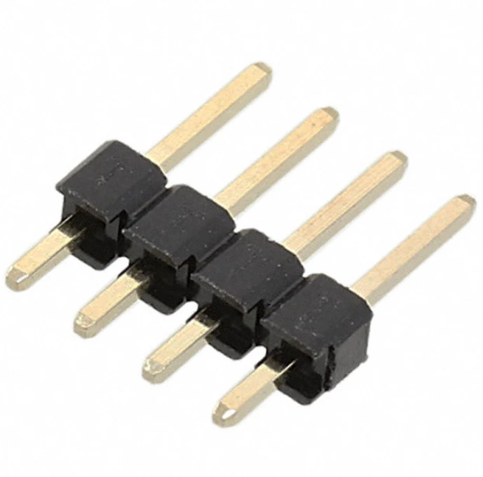 Pack of 9 61300411121 Connector Header Through Hole 4 position 0.100" (2.54mm), RoHs