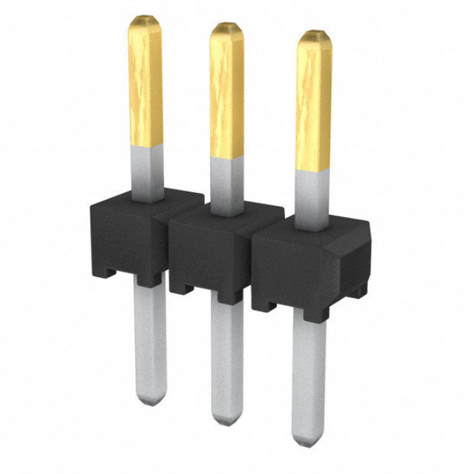 Pack of 12 TMM-103-02-L-S Connector Header Vert 3 position 2.00mm Through Hole, RoHs