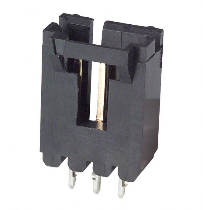 Pack of 4 103670-2 Connector Header Vert 3 position 2.54mm Through Hole , RoHs