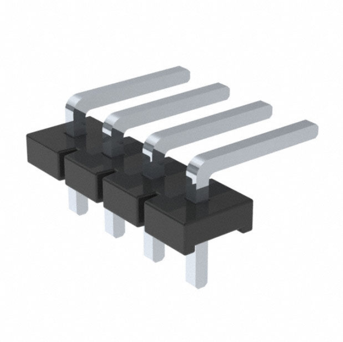 Pack of 7 HPM-04-02-T-S-RA Connector Header R/A 4POS 5.08MM, RoHs
