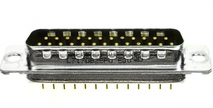 L717DB25PU Connector D-Sub Plug 25POS Male Pins Connector, RoHS