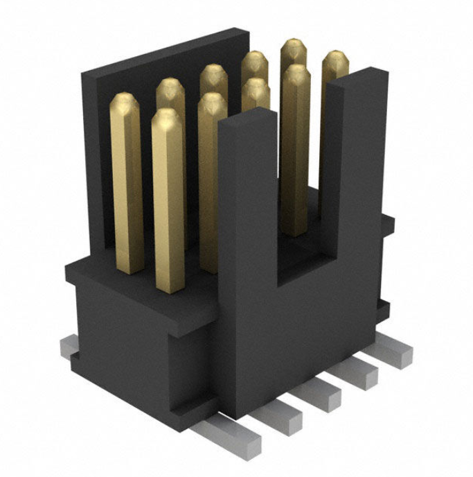 Pack of 11 FTSH-105-01-L-DV-K-TR Connector Header 10 position 1.27mm Surface Mount, RoHs