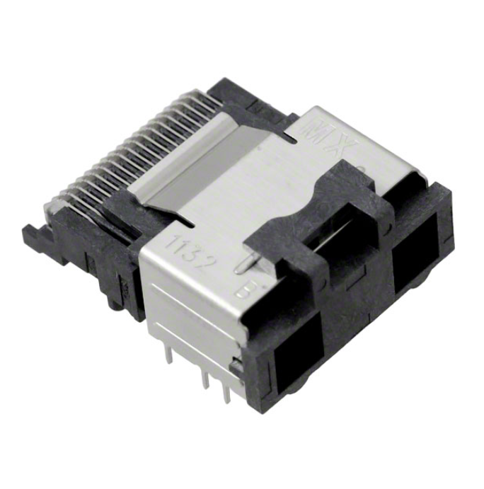 Pack of 3 0757830132 CONN MINI SAS RCP 36P SLD RA SMD , RoHs