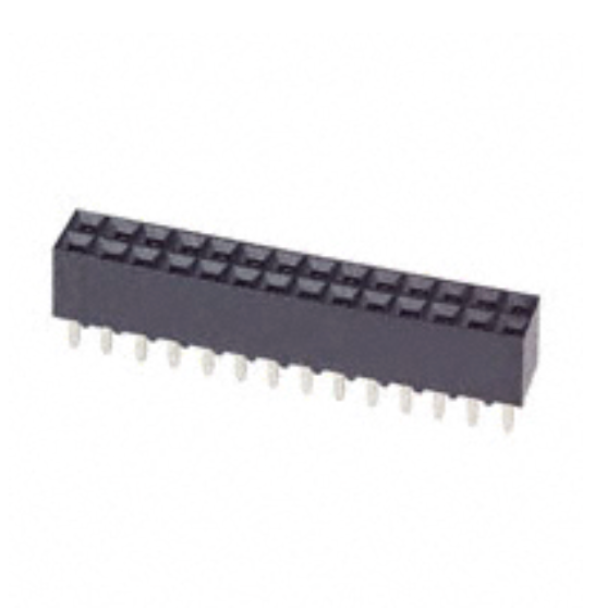 1-534998-4 Connector 28 Position Receptacle 0.100" (2.54mm) Through Hole Gold