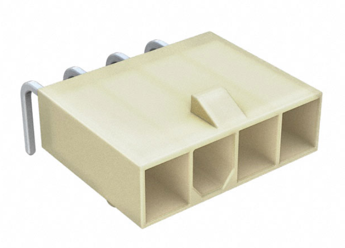 Pack of 10  0039303046  Conn Header Through Hole, Right Angle 4 position 0.165" (4.20mm), RoHS