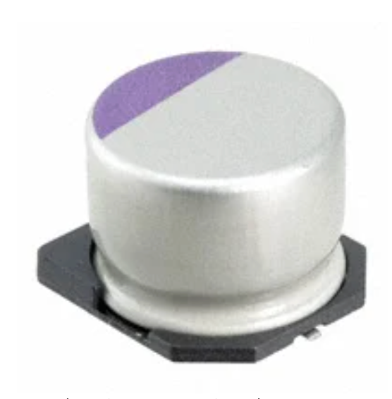 16SVP100M Polymer Capacitors Radial 100 µF 16 V Aluminum, Can - SMD 35mOhm 2000 Hrs @ 105°C, CU1C101MCAANG