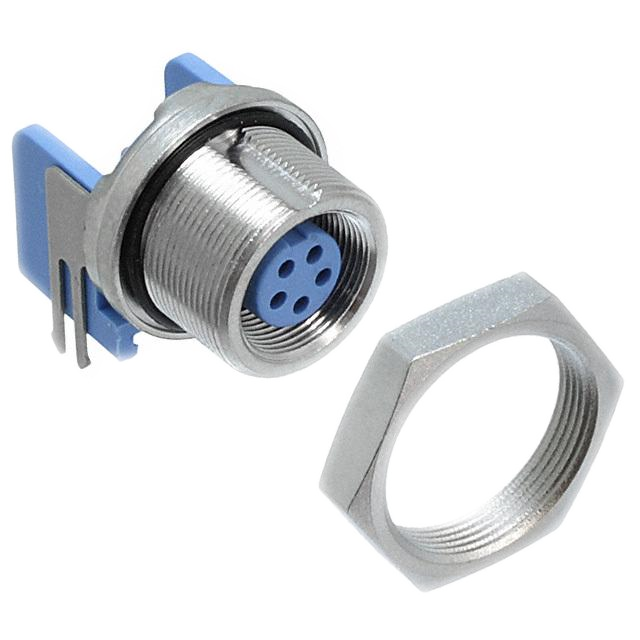6-1437719-0   Circular Connector 5Position Receptacle Female Sockets Solder