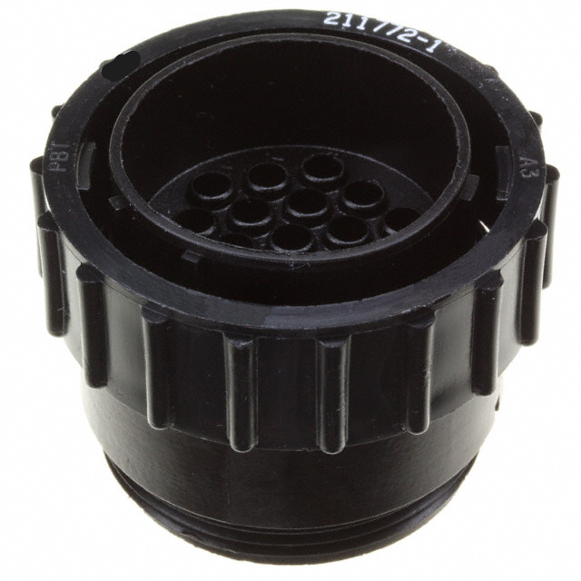 211772-1 Connector Plug Male 19 Position In-Line