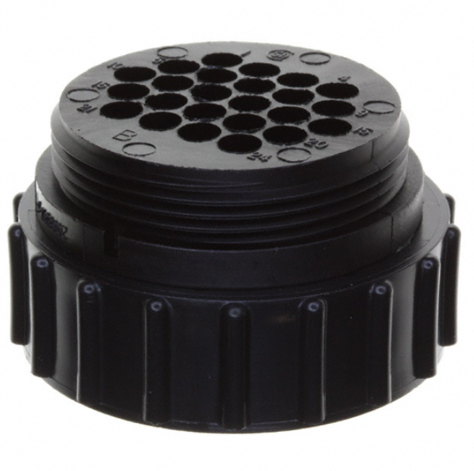 206837-1 Connector Plug 24 Position Housing In-Line
