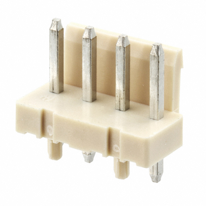 Pack of 5 1744429-4 Connector Header Through Hole 4 position 0.156" (3.96mm), RoHs