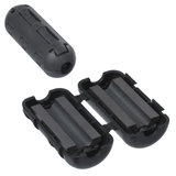 Pack of 6   28A0593-0A2 Ferrite Core Hinged (Snap On) Free Hanging 407Ohm @ 100MHz ID 0.266" Dia (6.76mm) OD 0.738" Dia (18.75mm) Length 2.083" (52.91mm)