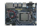ECM-CFS-Q37-B1R is a 5.7in X 4.0in single-board computer, Industrial & Embedded Motherboard by A Value