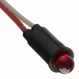 5102H1-5V LED Panel Indicator Red Wire Leads
